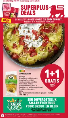 Delhaize folder week 44 - Voorbeeld van een folder van Delhaize, geldig van 30.10.2025