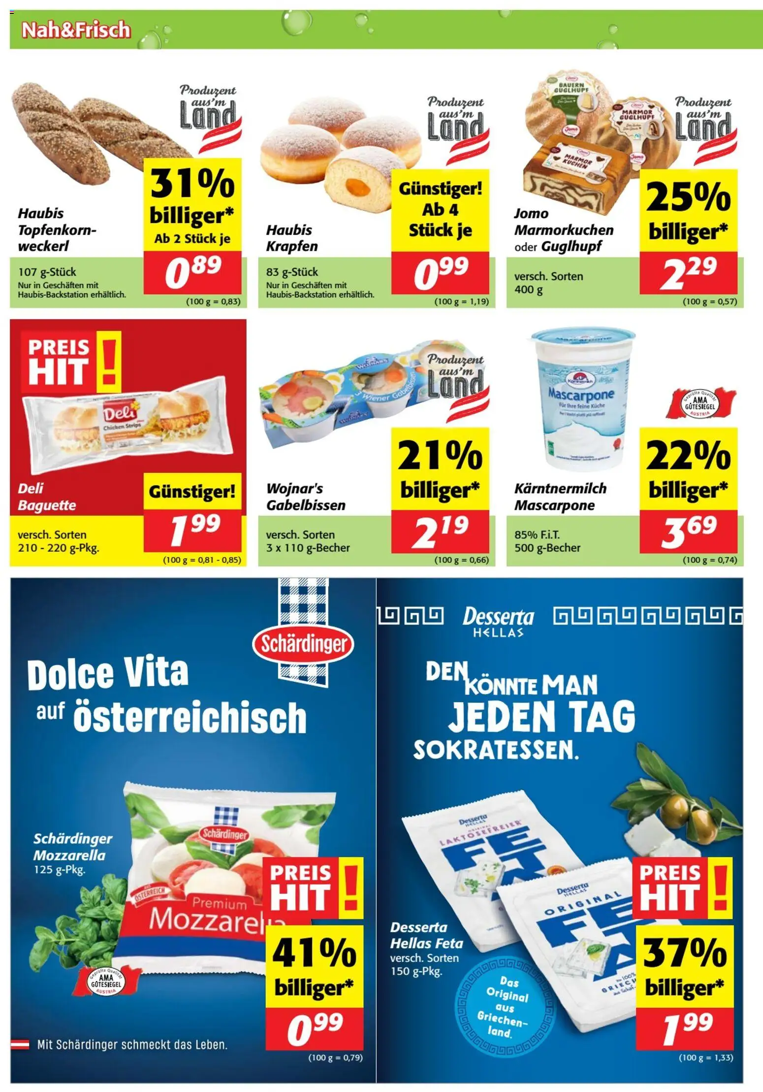 Nah und Frisch Flugblatt gültig ab 15.04.2026 | Seite: 5 | Produkte: Jääkaappipakastin