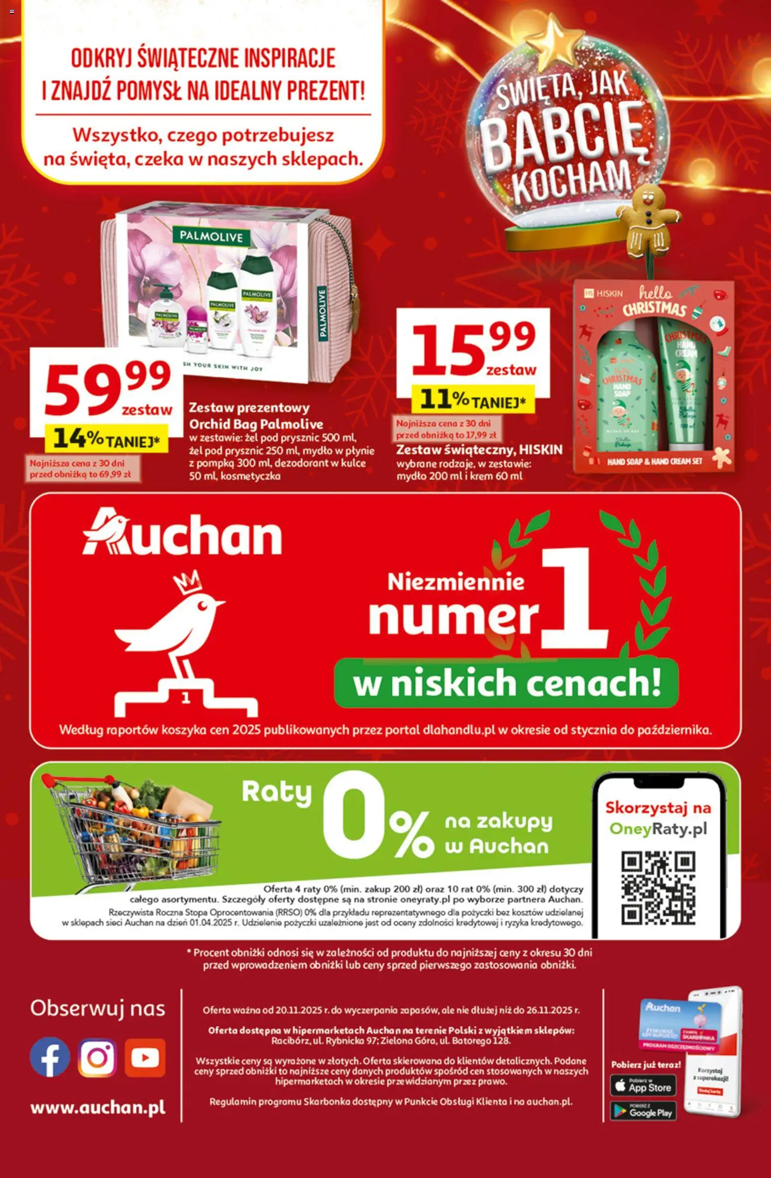 Auchan Black Friday od 20.11.2025 | Strona: 45 | Produkty: Prysznic, Mydło, Krem, Dezodorant