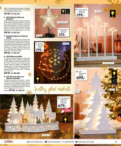 Náhled letáku Velký Košík katalog listopad 2025 od 01.11.2025 | Strana: 21 | Produkty: Časovač, Baterie, LED, Dekorace
