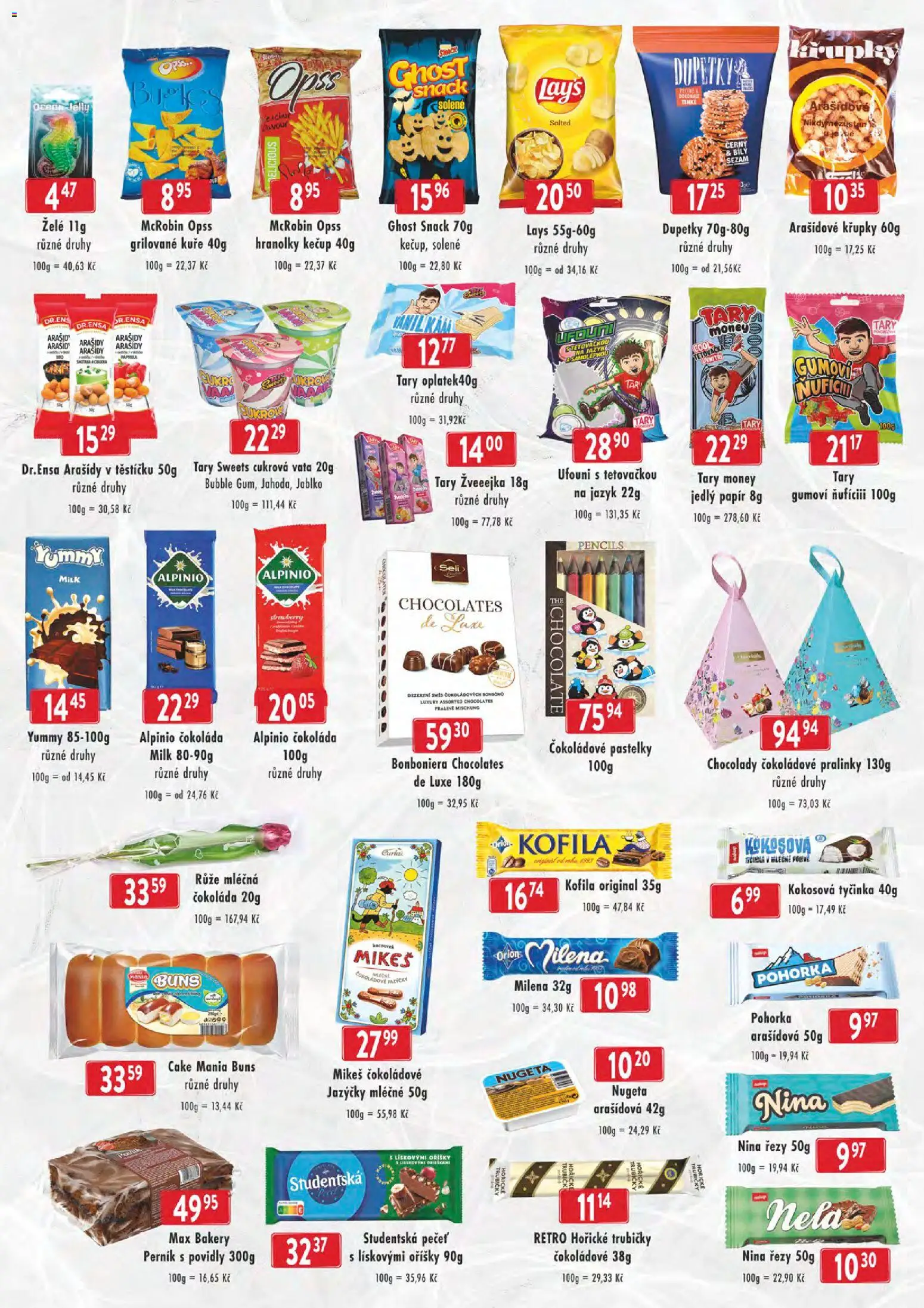 Astur & Qanto leták - cash&carry Jeseník, Krnov od 11.03.2026 | Strana: 5 | Produkty: Grilované kuře, Čokoláda, Kečup, Křupky