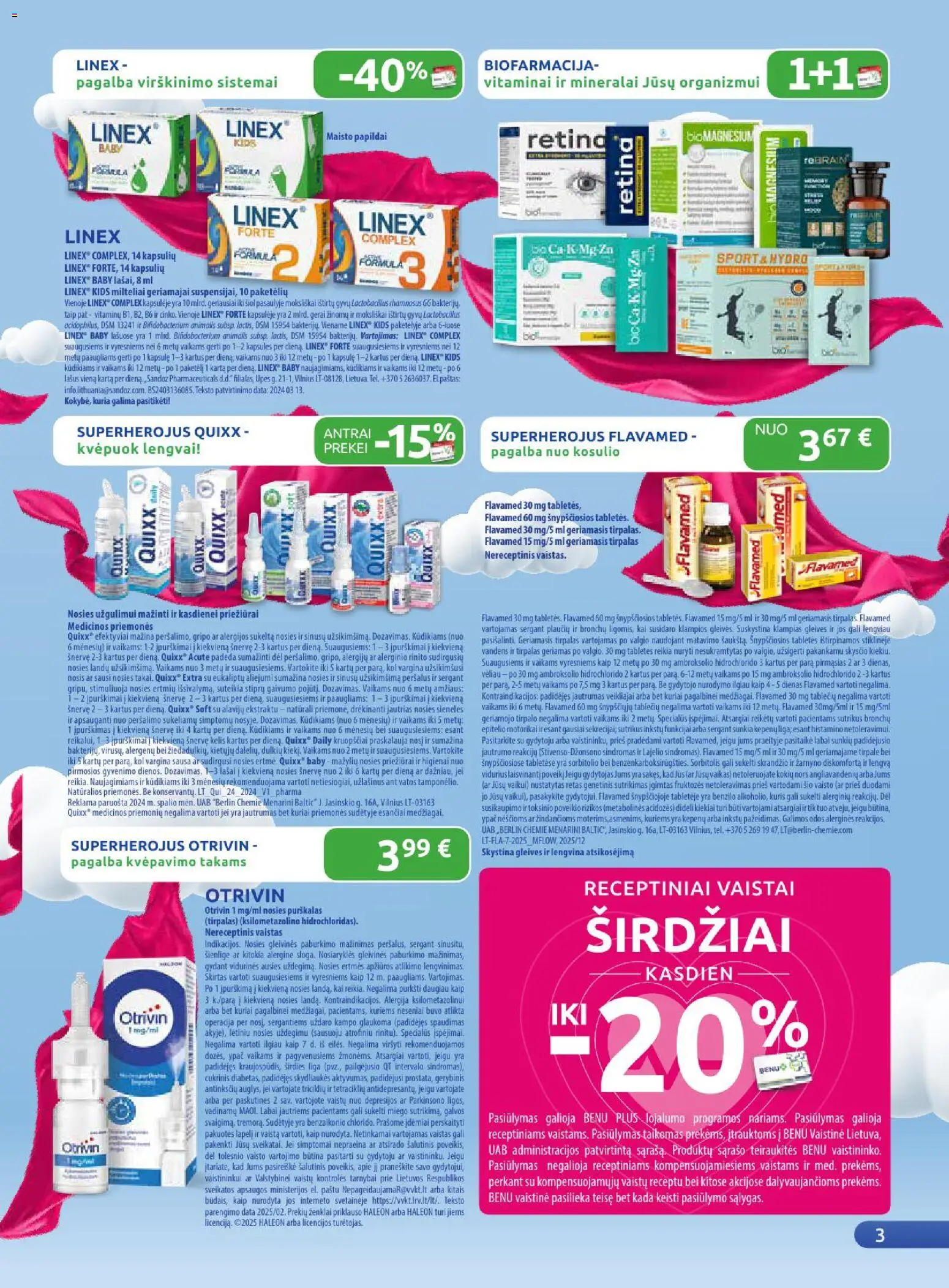 BENU akcijos nuo 01.01.2026 | Puslapis: 3