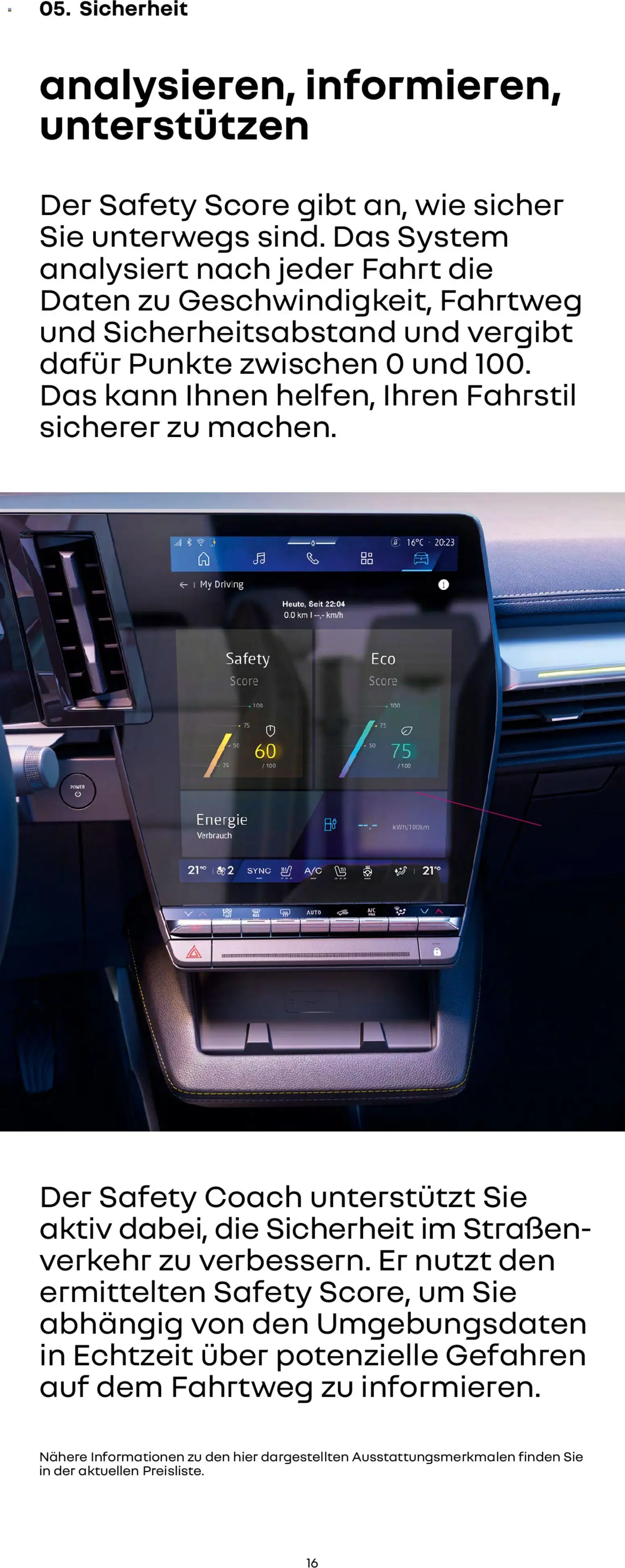 Renault Scenic E-Tech – gültig ab 15.01.2026 | Seite: 16