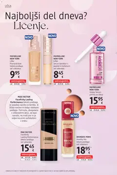 DM Drogerie Markt katalog akcije – veljaven od 01.04.2026 | Stran: 4 | Izdelki: Licila, Korektor