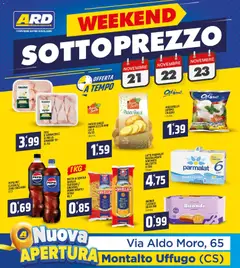 Anteprima del volantino ARD Discount Black Friday - Montalto valido a partire dal 05.11.2025 | Pagina: 20 | Prodotti: Pollo, Patate, Zucchero, Mozzarella