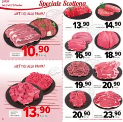 Volantino Todis del 18.09.2025 | Pagina: 8 | Prodotti: Scottadito, Hamburger, Ossobuco, Macinato