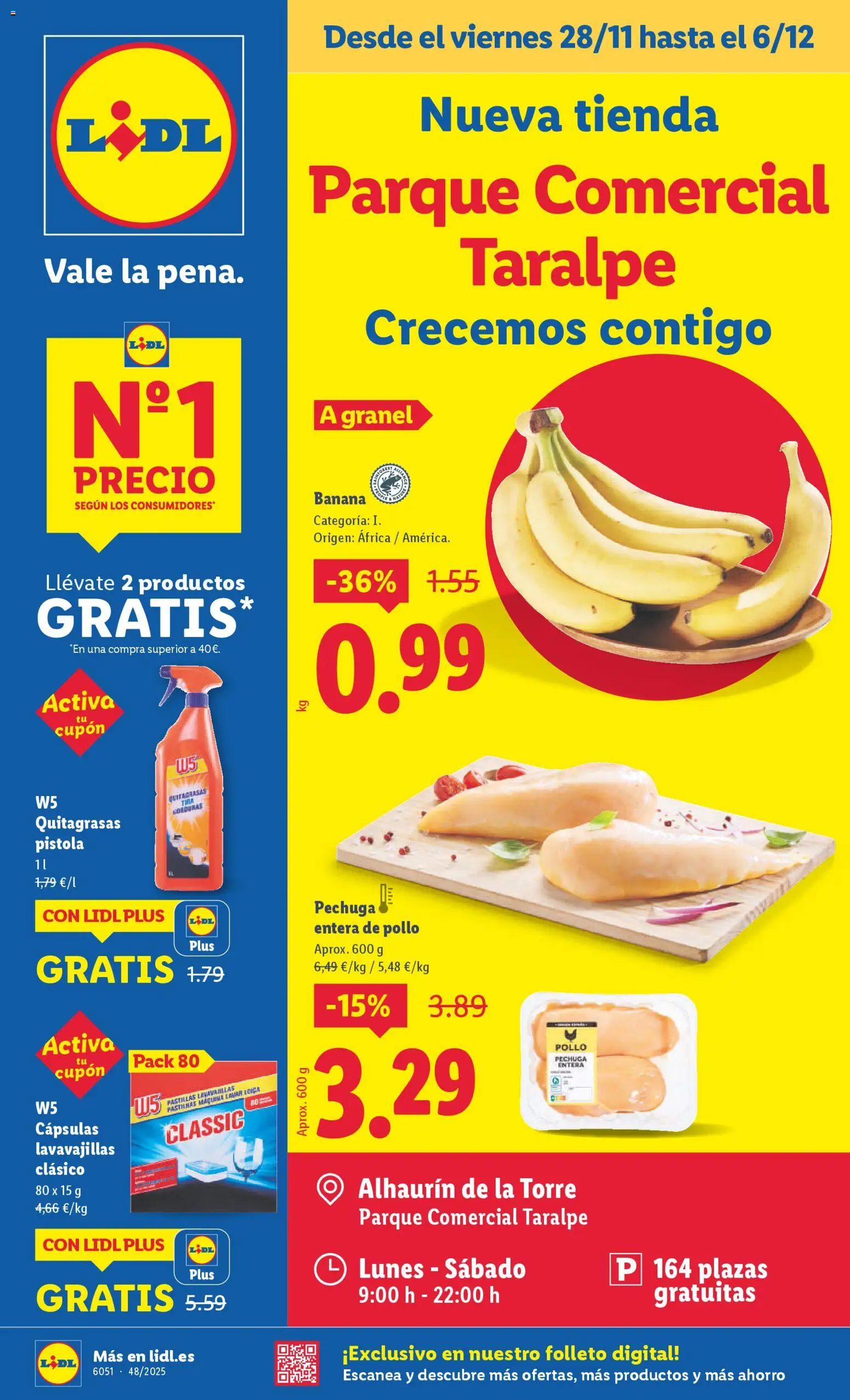 Lidl -Teraple │ válido desde el 28.11.2025 | Página: 1 | Productos: Lavavajillas