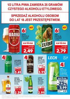 Kaufland gazetka - Super Sobota od 26.07.2025 | Strona: 21 | Produkty: Karta, Warka, Piwo