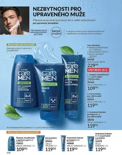 Náhled letáku Avon katalog 3/2026 od 01.03.2026 | Strana: 150 | Produkty: Sprchový gel, Gel na holení, Šampon, Kondicionér