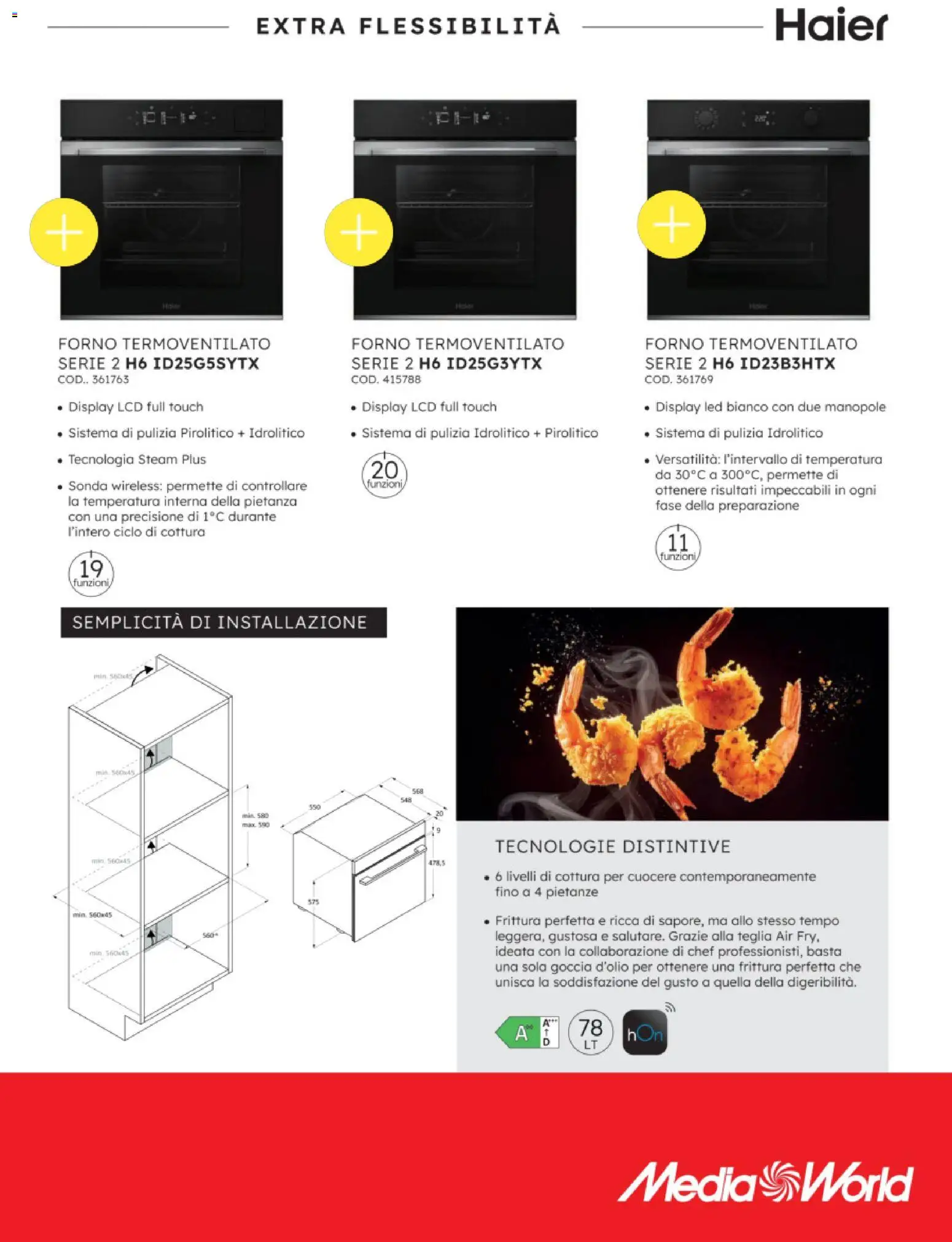 Volantino Media World del 25.11.2025 | Pagina: 41 | Prodotti: Teglia, Forno