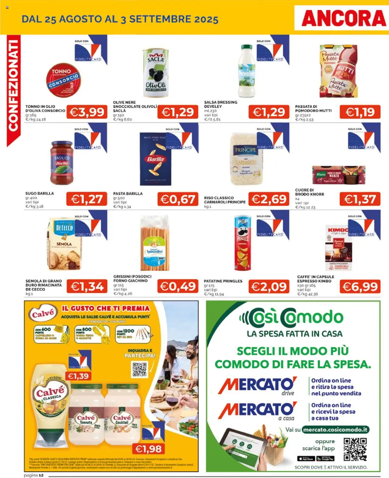 Volantino Mercatò del 25.08.2025 | Pagina: 12 | Prodotti: Tè, Salsa, Basilico, Sugo