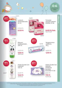 Violeta Double Care habfürdő*, Violeta Double Care habfürdő*, 400 ml - amely érvényes a következő dátumtól: 13.10.2025 | Oldal: 7 | Termékek: Törlőkendő, Habfürdő, Protein