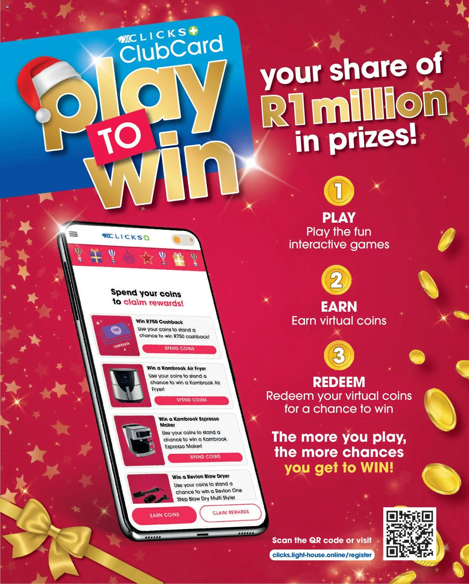 New Clicks catalogue – valid from 09.12.2025 | Page: 8 | Products: Games, Dryer, Fryer, Air fryer