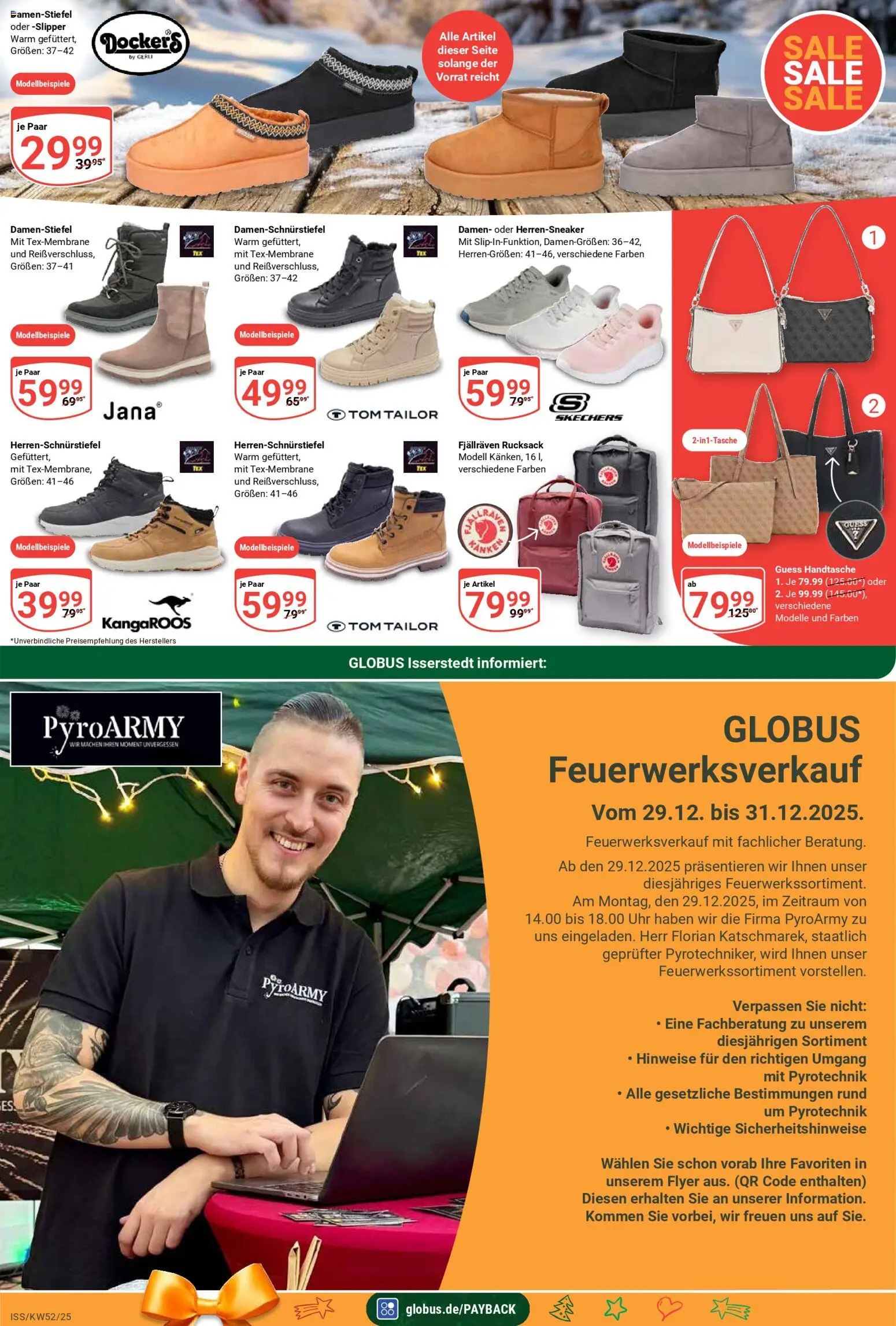 Globus Prospekt 	 – gültig ab 22.12.2025 | Seite: 22 | Produkte: Handtasche, Rucksack, Uhr