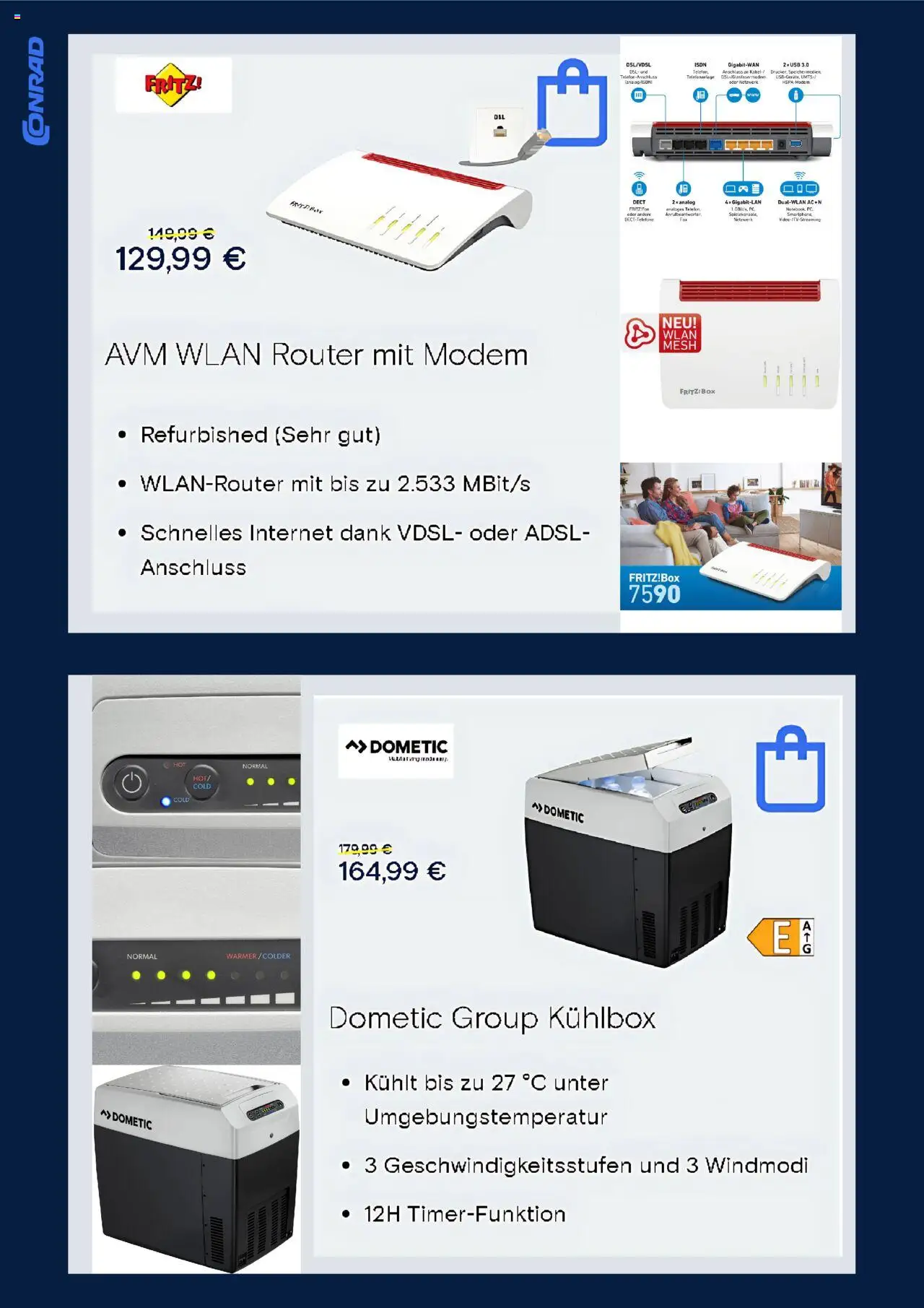 Conrad Prospekt 	 - gültig ab dem 07.07.2025 | Seite: 3 | Produkte: USB, Modem, Wlan router