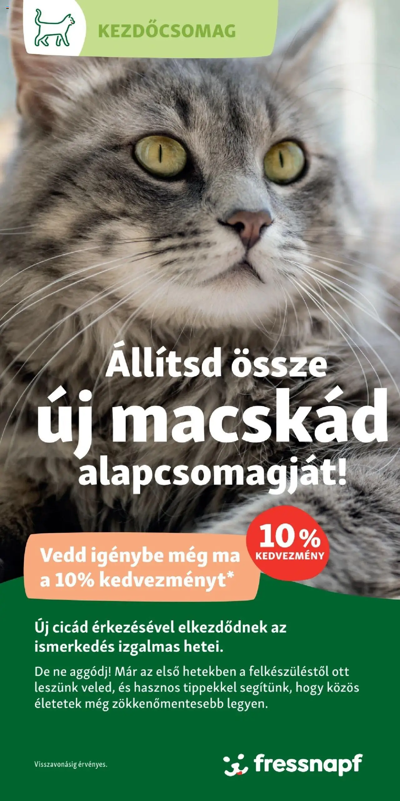 Fressnapf akciós ujság - amely érvényes a következő dátumtól: 06.04.2025 | Oldal: 1