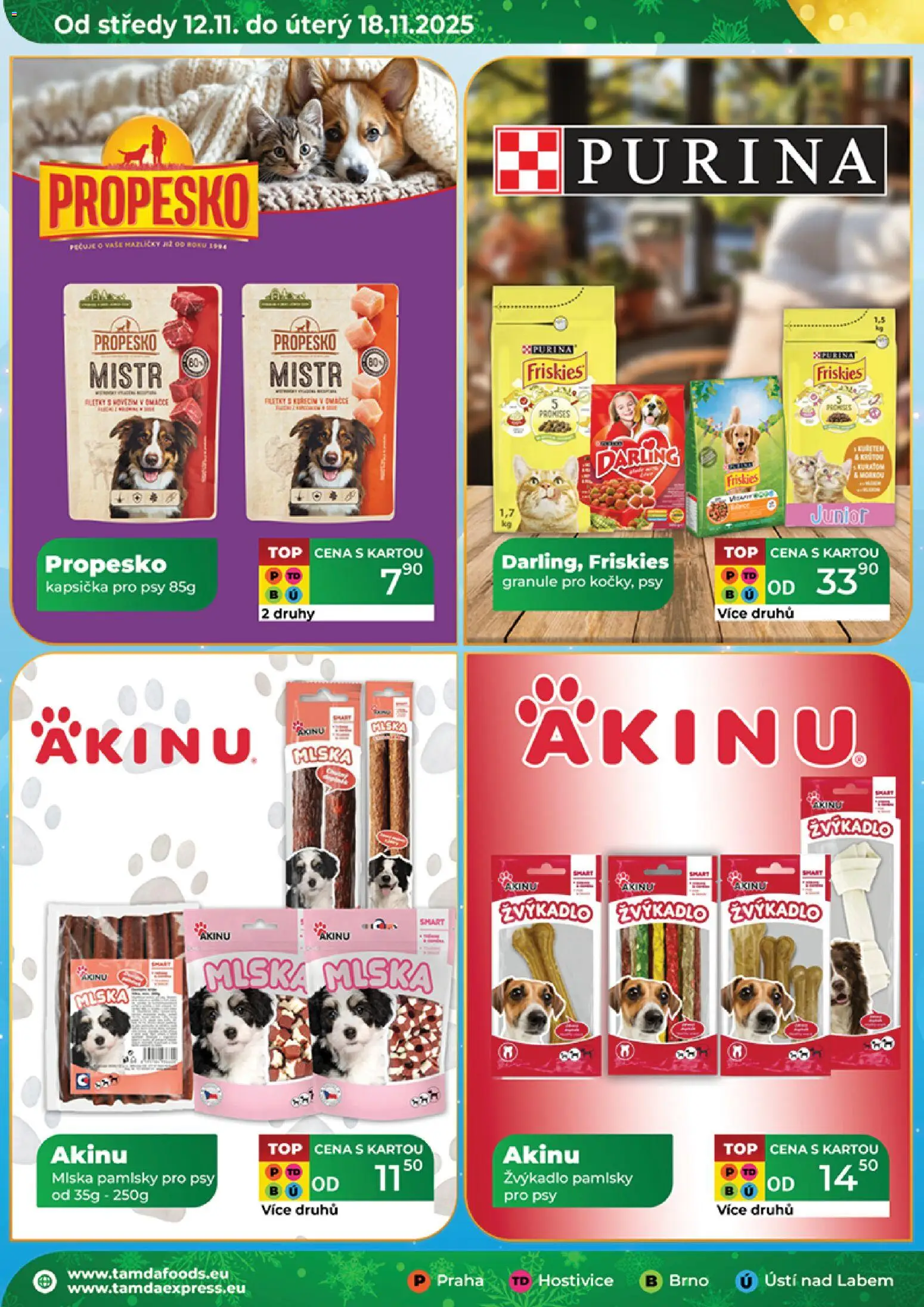 Tamda Foods leták od 12.11.2025 | Strana: 24 | Produkty: Purina, Propesko, Granule, Miska
