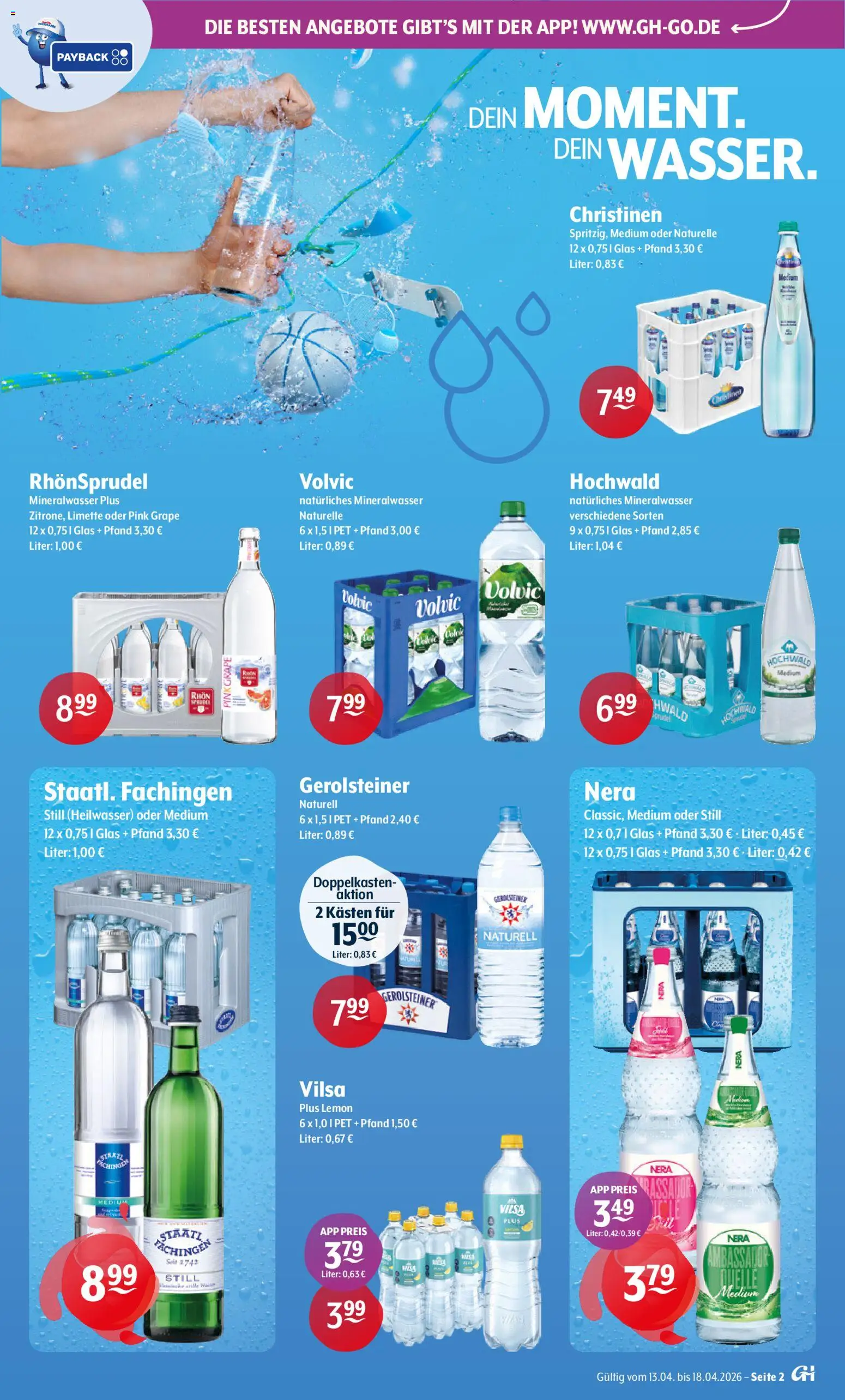 Getränke Hoffmann Prospekt 	 – gültig ab 13.04.2026 | Seite: 2