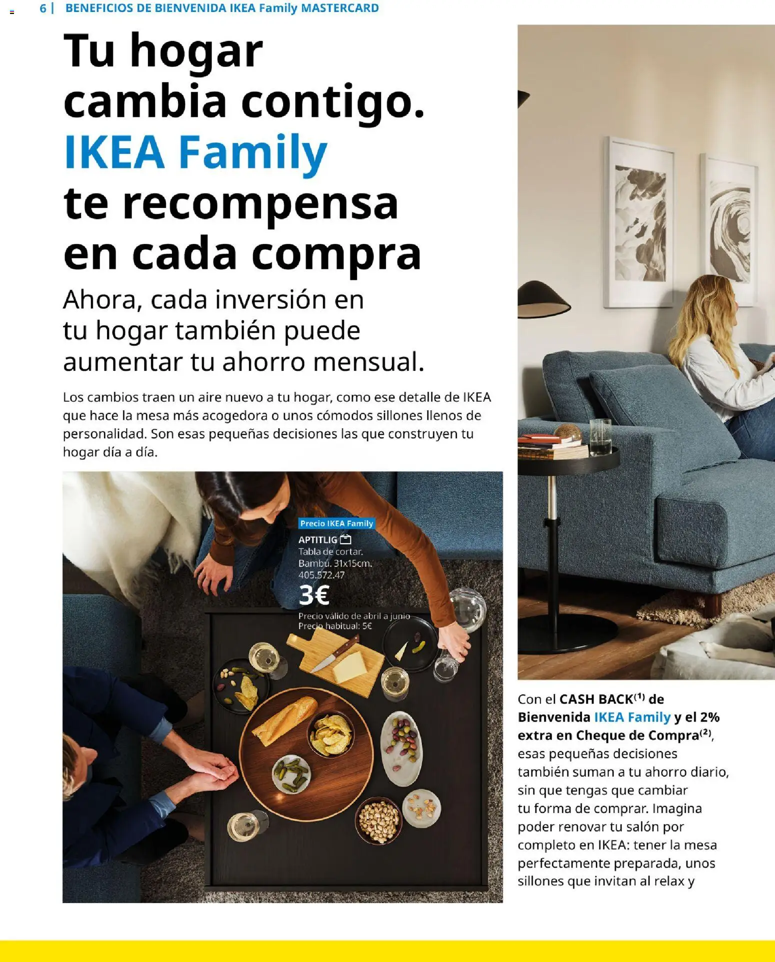 Catálogo IKEA Family │ válido desde el 01.04.2026 | Página: 6 | Productos: Té, Mesa