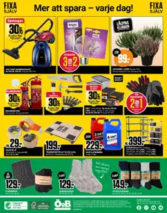 ÖoB reklamblad aktuell från 01.09.2025 | Sida: 12 | Produkter: Dammsugare, Ring, Strumpor, Papper