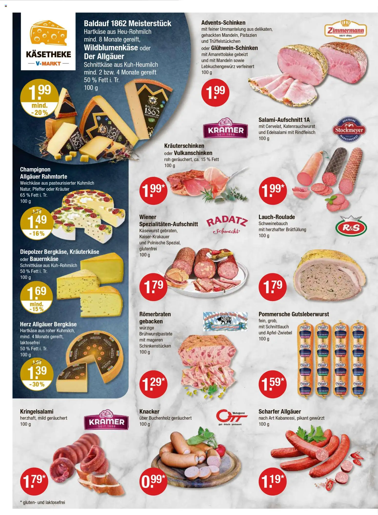 V-Markt - Hallertau/Oberpfalz – gültig ab 04.12.2025 | Seite: 2 | Produkte: Mandeln, Pistazien, Pfeffer, Rindfleisch