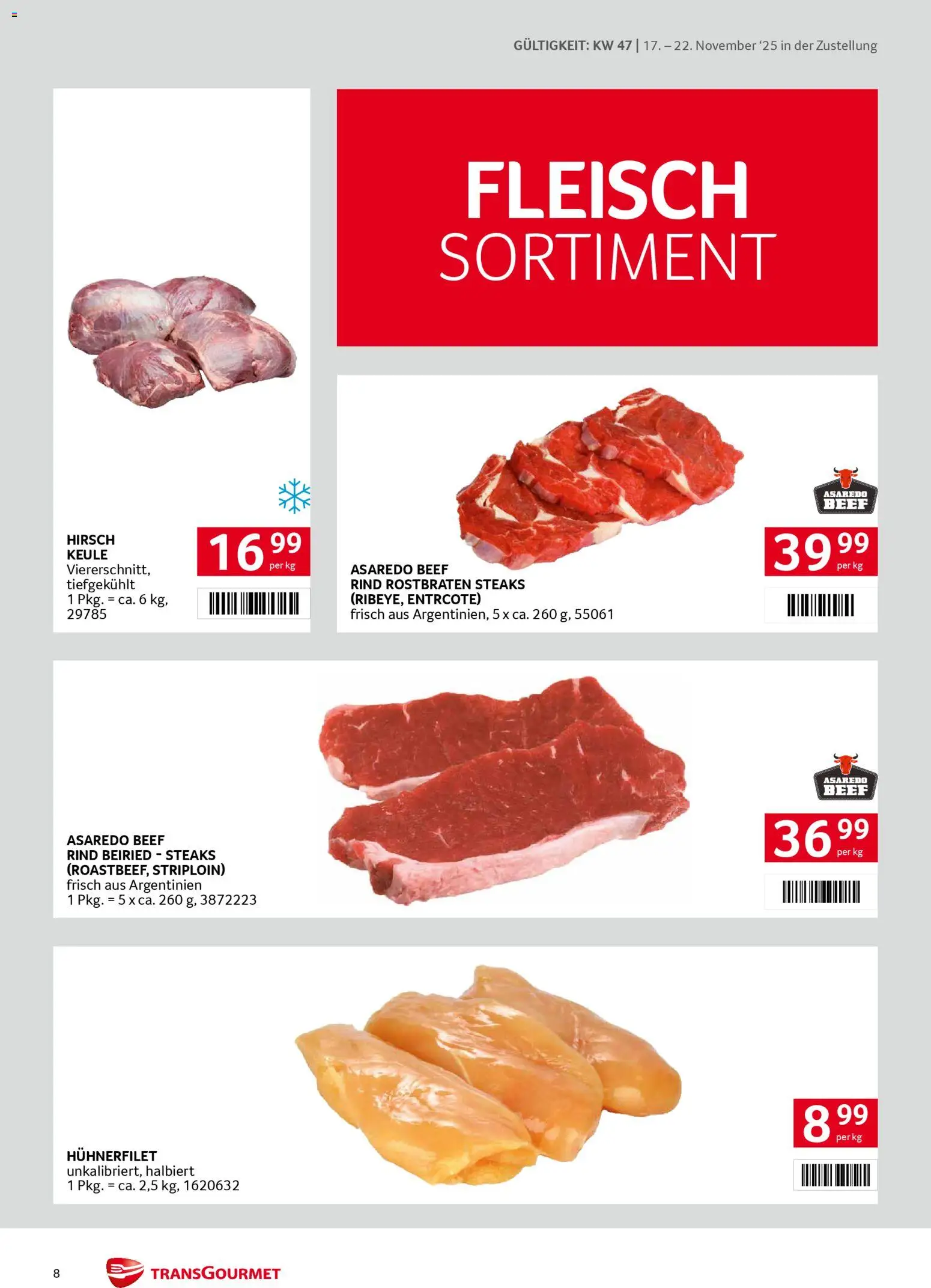 Transgourmet Zustellaktion gültig ab 17.11.2025 | Seite: 8