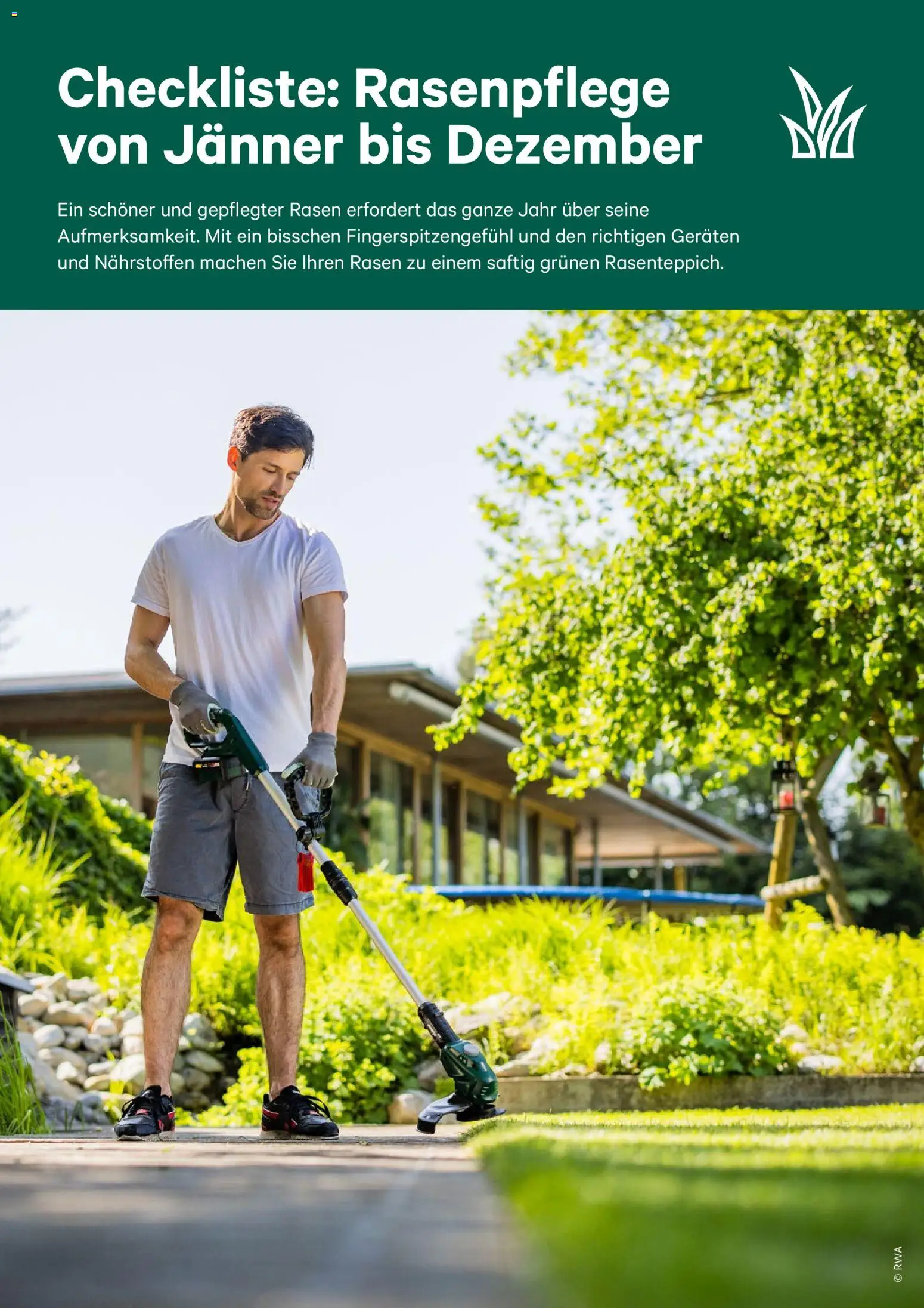 Lagerhaus  Checkliste Rasenpflege gültig ab 01.01.2025 | Seite: 2