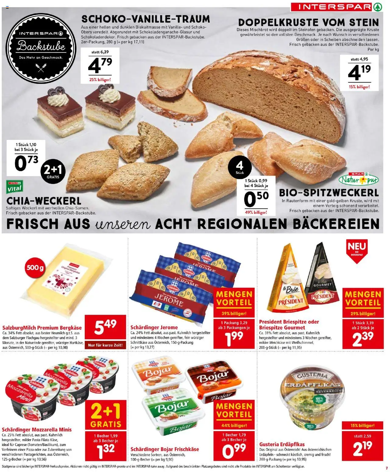 Interspar Flugblatt gültig ab 09.10.2025 | Seite: 7 | Produkte: Pasta, Pizza