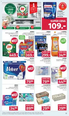 Rossmann leták od 30.07.2025 | Strana: 17 | Produkty: Finish, Clin, Ubrousky, Deluxe