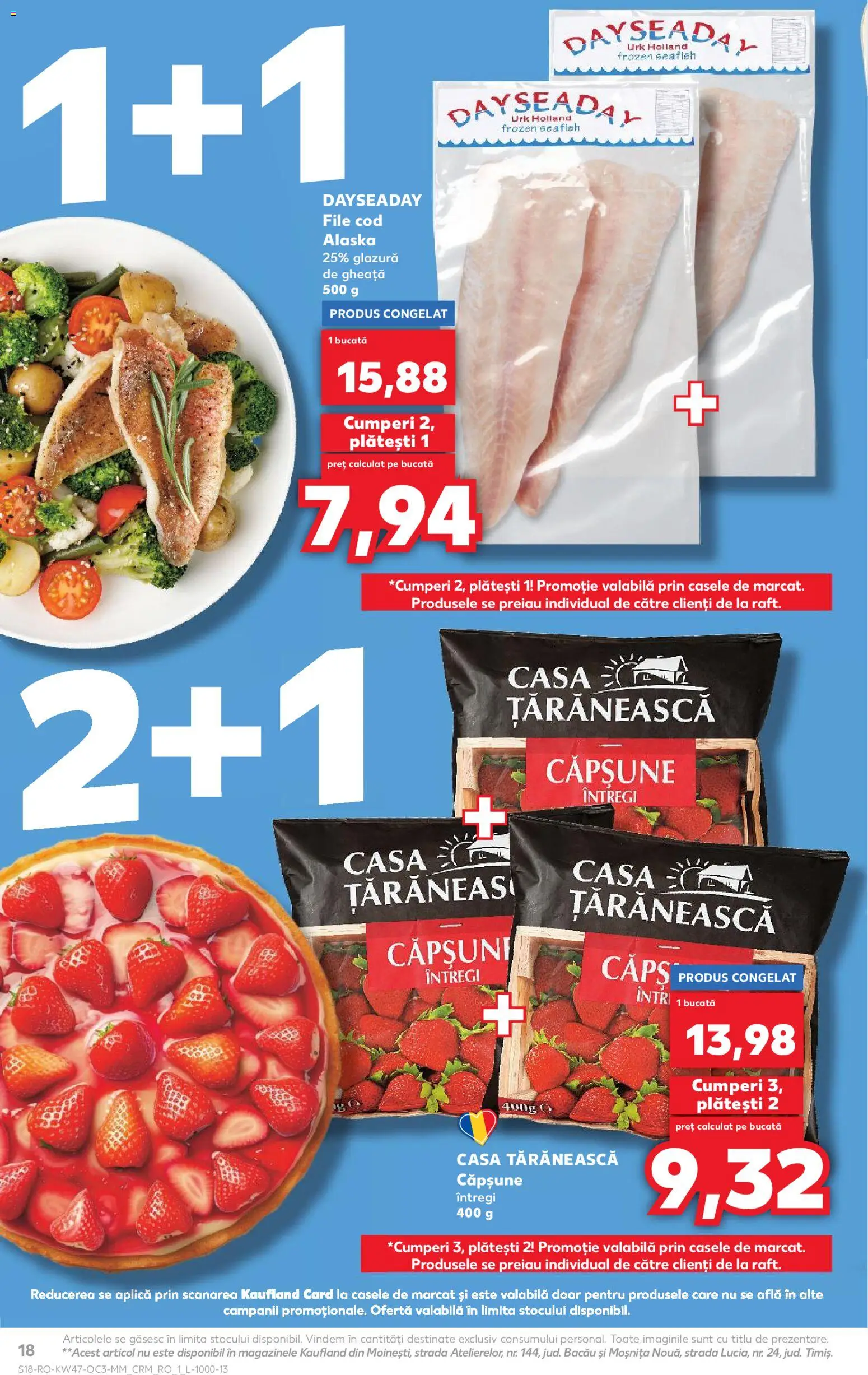 Noul catalog Kaufland – valabil de la 19.11.2025 | Pagină: 18 | Produse: Căpșuni