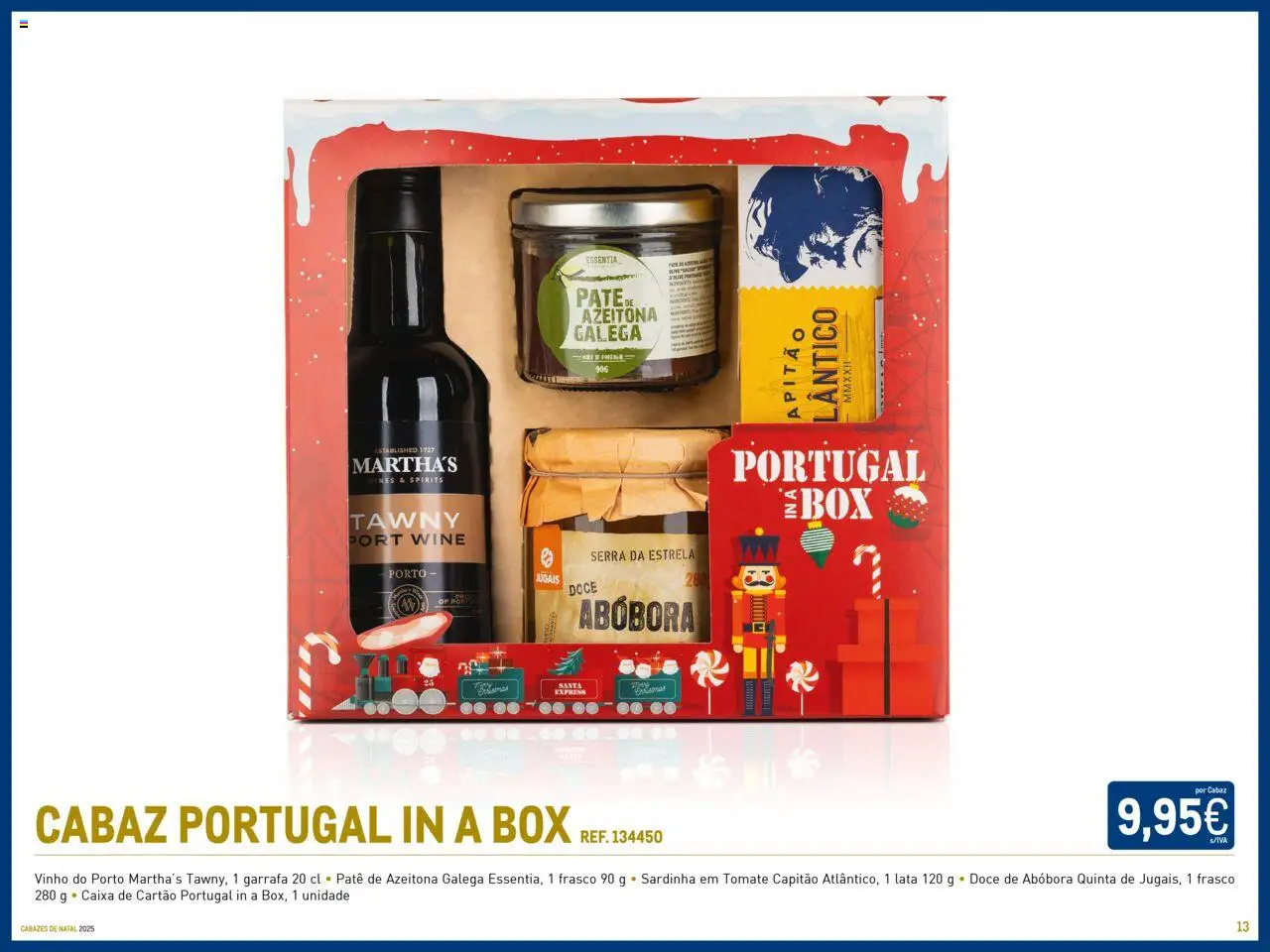 Makro Cabazes de Natal 2025 │ válido de 14.10.2025 | Página: 13 | Produtos: Caixa, Vinho, Abóbora, Tomate