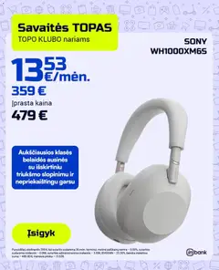 TOPOcentras leidinys galioja nuo 14.04.2026 | Puslapis: 4 | Prekių: Ausinės