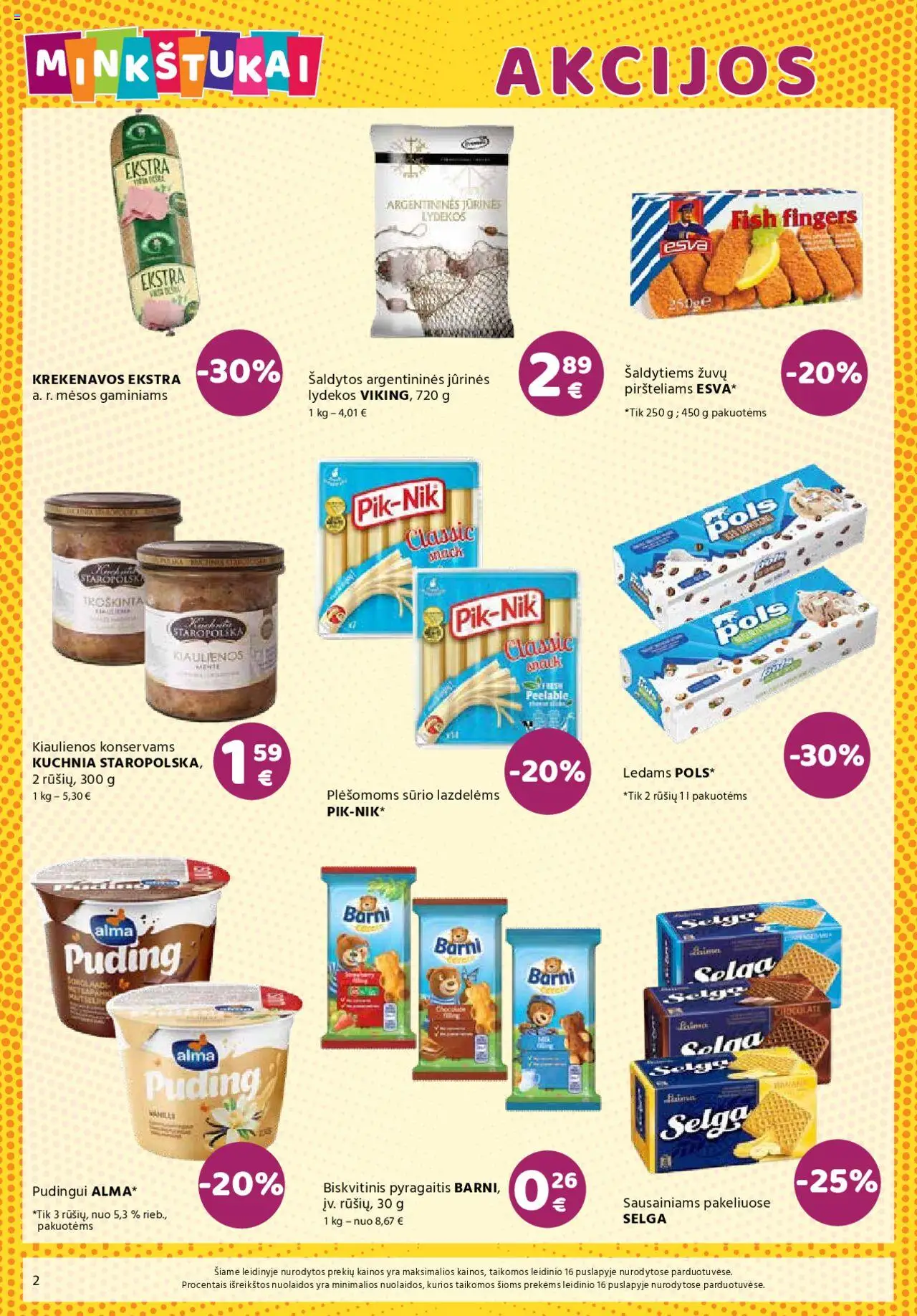 AIBE leidinys│galioja nuo 22.05.2025 | Puslapis: 2 | Prekių: Kiaulienos