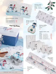 Náhled letáku Orion katalog - Podzim/zima od 23.09.2025 | Strana: 21 | Produkty: Krabička, Dárková taška, Ubrousky, Prostírání
