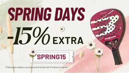 Anteprima del volantino Padel Market valido a partire dal 30.03.2026