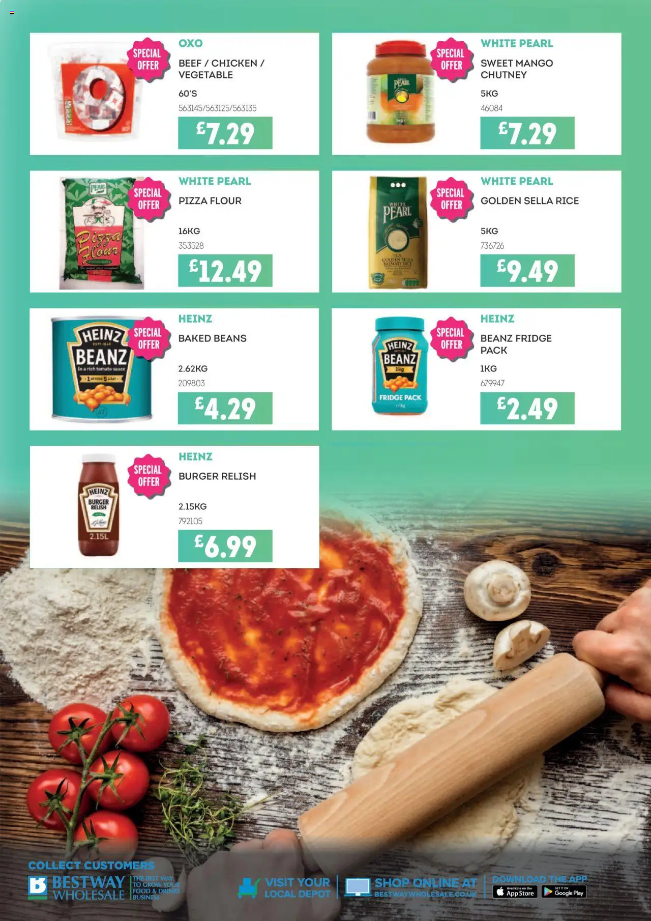  | Page: 7 | Products: Sauce, Chicken, Burger, Mango