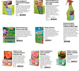 Hnojivo na ruže v tabletách (kvitnúce kríky) Silva tabs, 25 ks tabliet, pomaly rozpustné NPK hnojivo v tabletách s obsahom ureaformu, horčíka a stopových prvkov na hnojenie kvitnúcich kríkov a ruži, podporuje tvorbu bohatého koreňového systému a rýchlu regeneráciu sadeníc po výsadbe │ platný od 07.02.2025 | Strana: 41