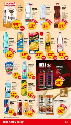 Penny Market leták - Čtvrtečník od 10.07.2025 | Strana: 18 | Produkty: Iced coffee, Pomeranče, Drwitt, Ice tea