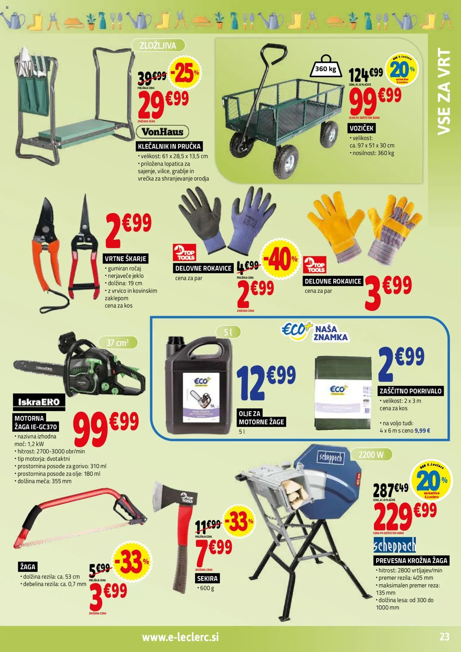 Novi E.leclerc katalog ponudbe – veljaven od 11.02.2026 | Stran: 23