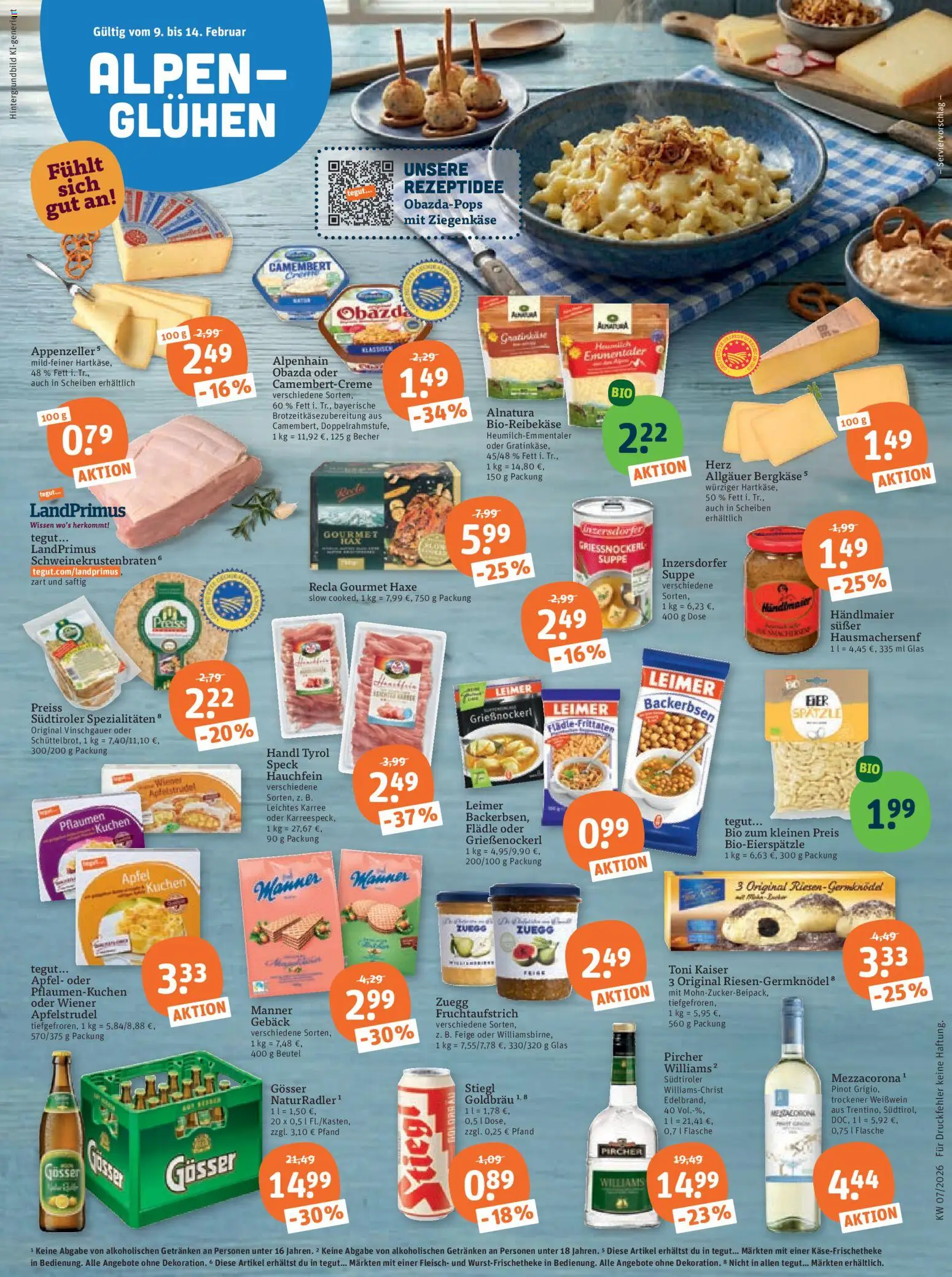 Tegut Prospekt 	 – gültig ab 09.02.2026 | Seite: 2