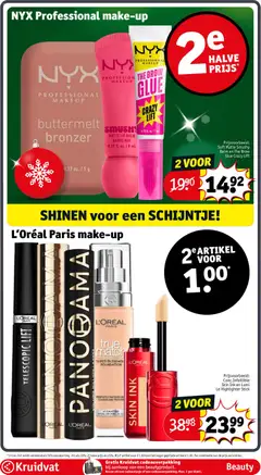 L'Oréal Infaillible Concealer, L'Oréal Infaillible Concealer - Voorbeeld van een folder van Kruidvat, geldig van 09.12.2025 | Pagina: 21 | Producten: Foundation, Concealer, Gel, Bronzer