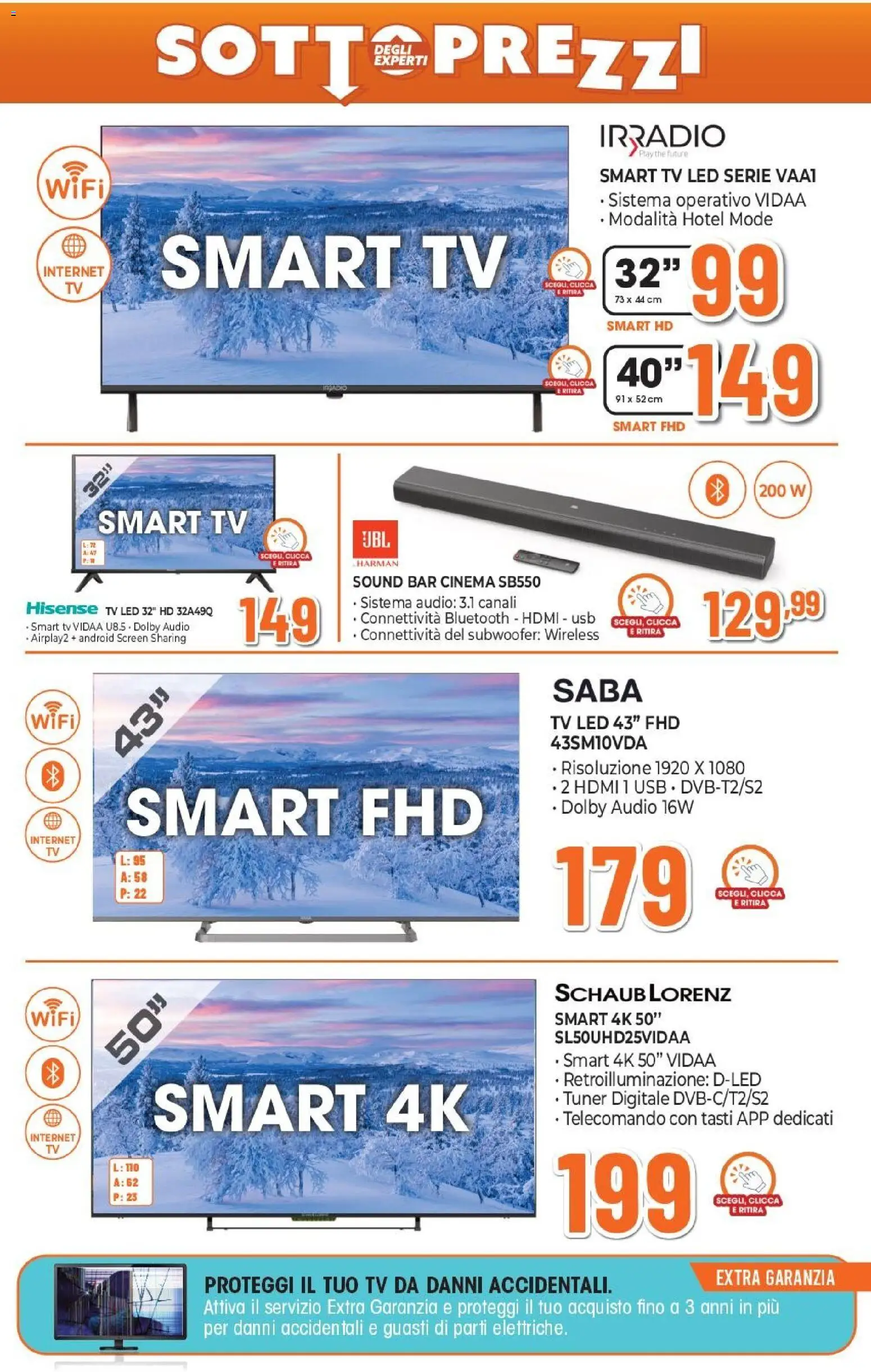 Volantino Expert del 26.02.2026 | Pagina: 8 | Prodotti: Telecomando, The, TV, Audio