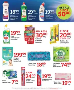 Oxford Freshmarket specials catalogue – valid from 27.10.2025 | Page: 8 | Products: Bleach, Soap, Panty liners, Toothbrush
