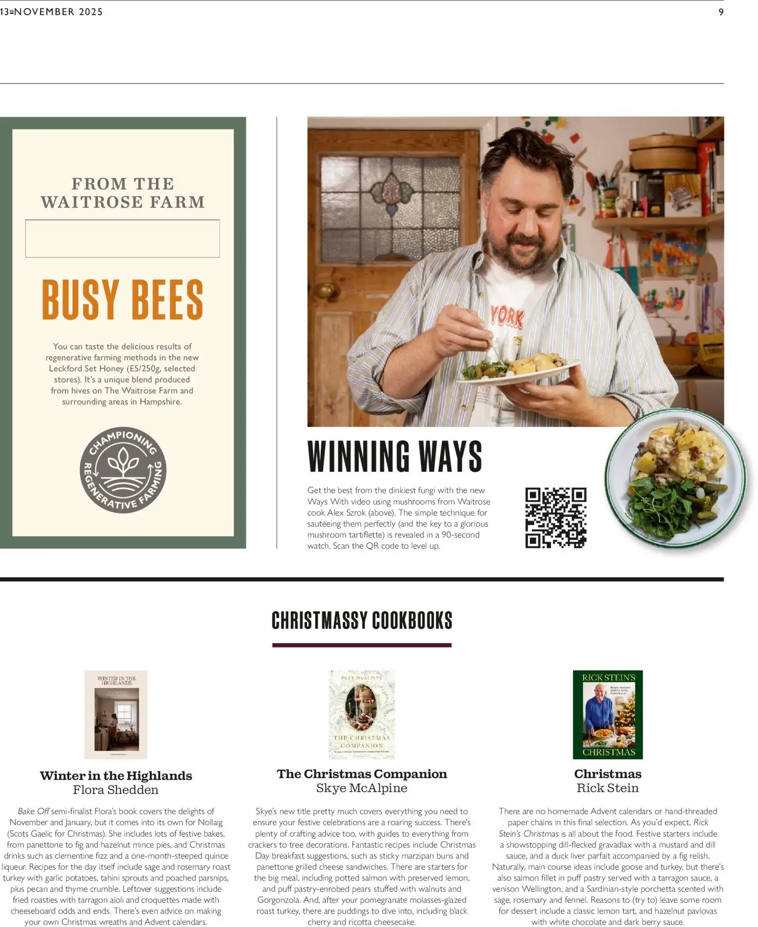 {H1} | Page: 9 | Products: Chocolate, Video, Honey, Crackers