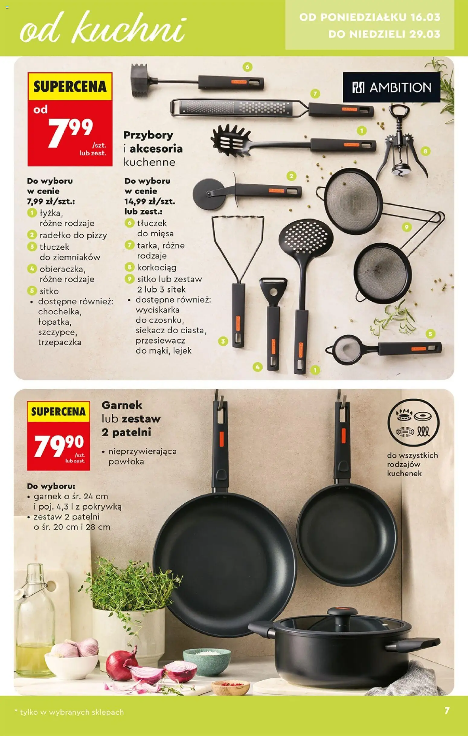 Biedronka Polsko leták - Hity i inspiracje od 14.03.2026 | Strana: 7 | Produkty: Sítko