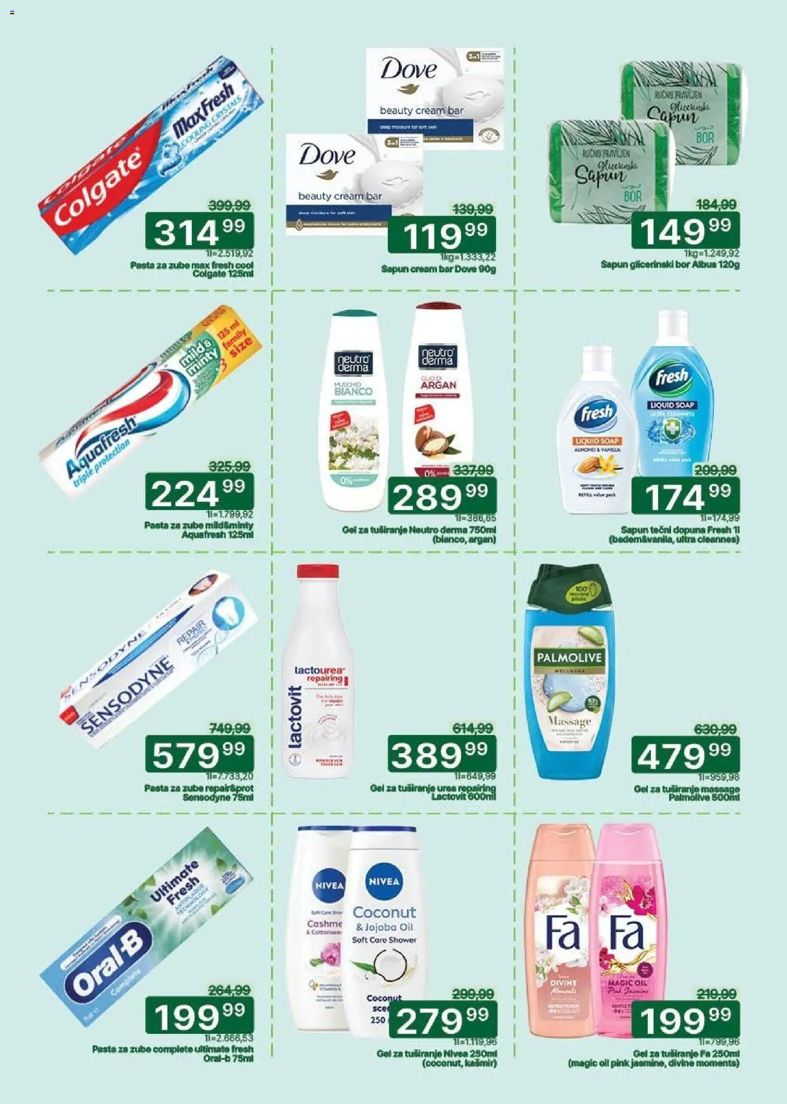 Univerexport katalog - važi od 27.04.2026 | Strana: 26 | Proizvode: Colgate, Palmolive, Nivea, Pasta za zube