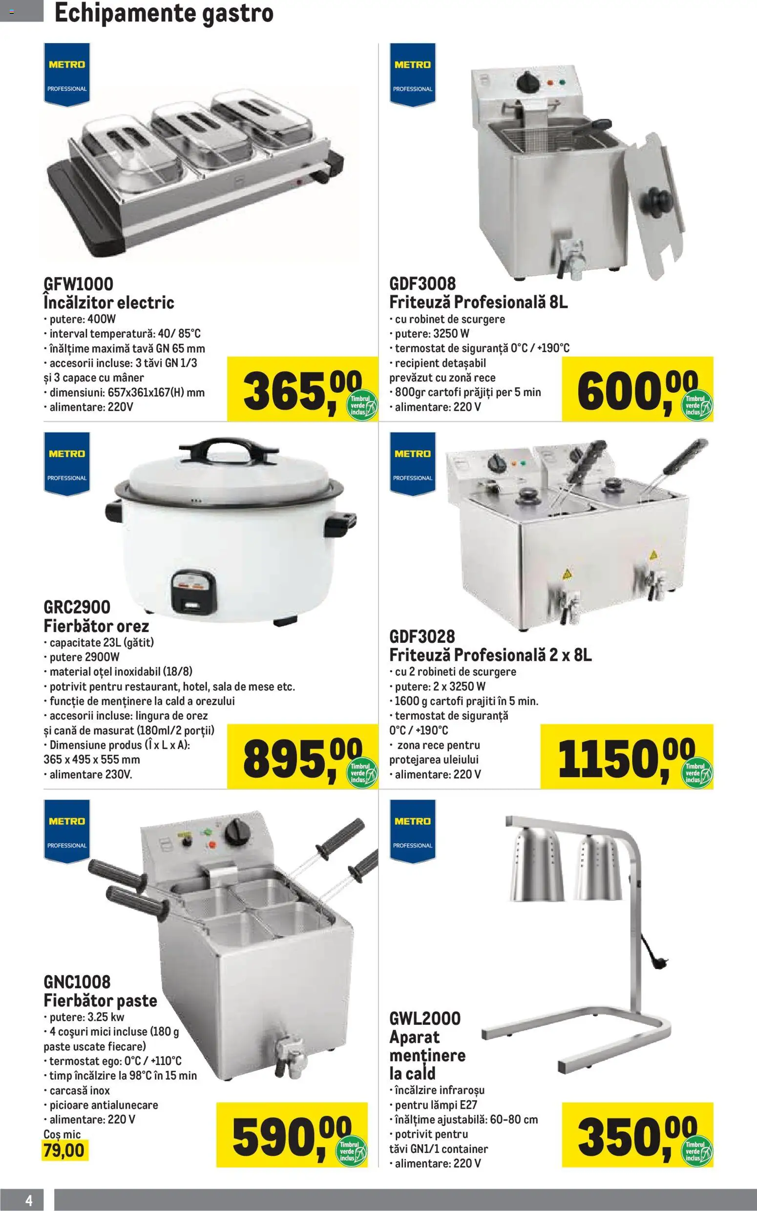 Noul catalog Metro – valabil de la 05.01.2026 | Pagină: 4 | Produse: Coș, Orez, Paste, Cartofi