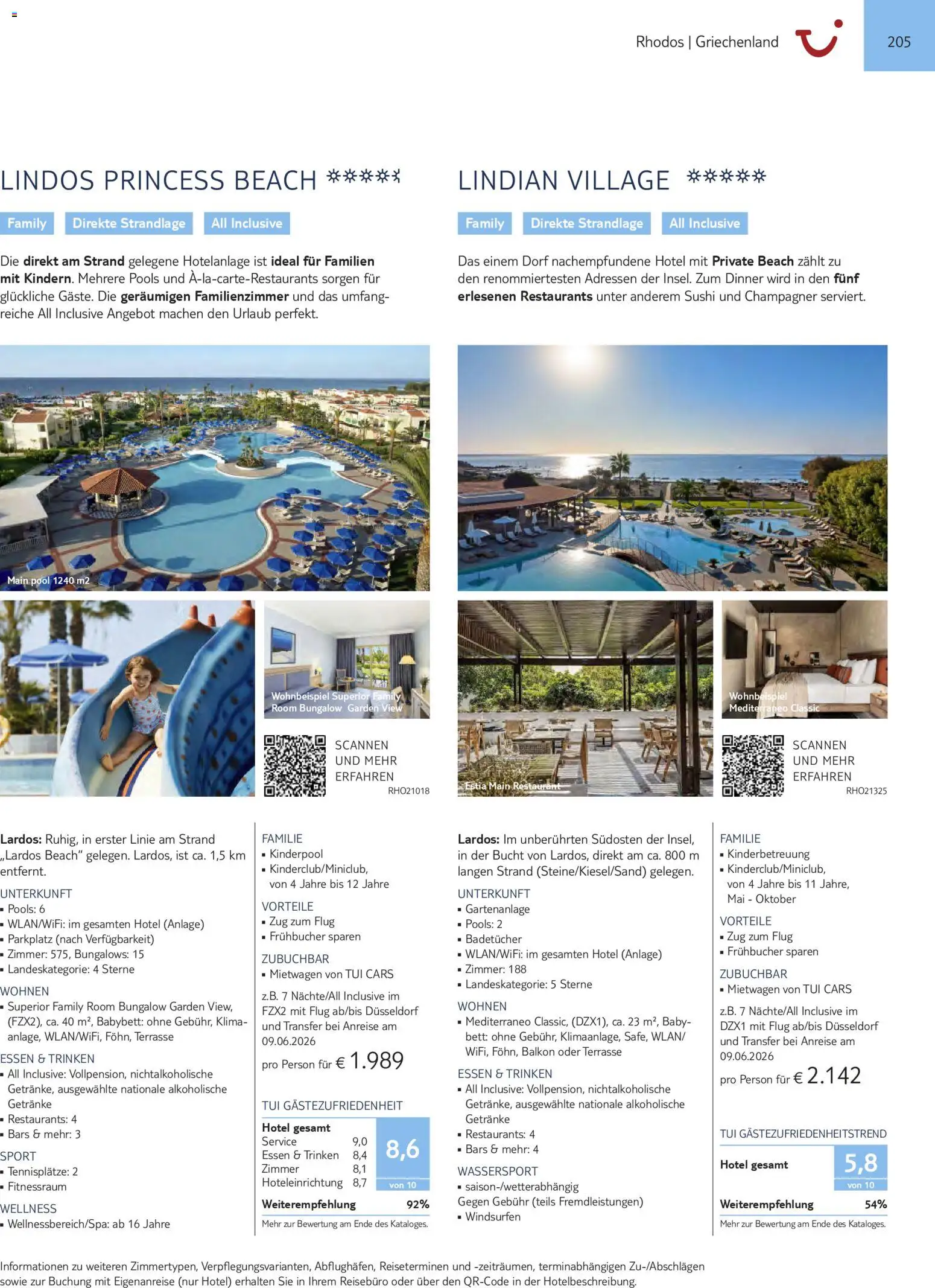 Aida  Südeuropa & Nordafrika 2026/27 – gültig ab 01.01.2026 | Seite: 205 | Produkte: Bett, Babybett