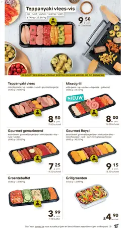 Bon Ap folder / publicité - Voorbeeld van een folder van Bon Ap, geldig van 07.01.2026 | Pagina: 9 | Producten: Zalm, Chipolata, Kip, Schaal