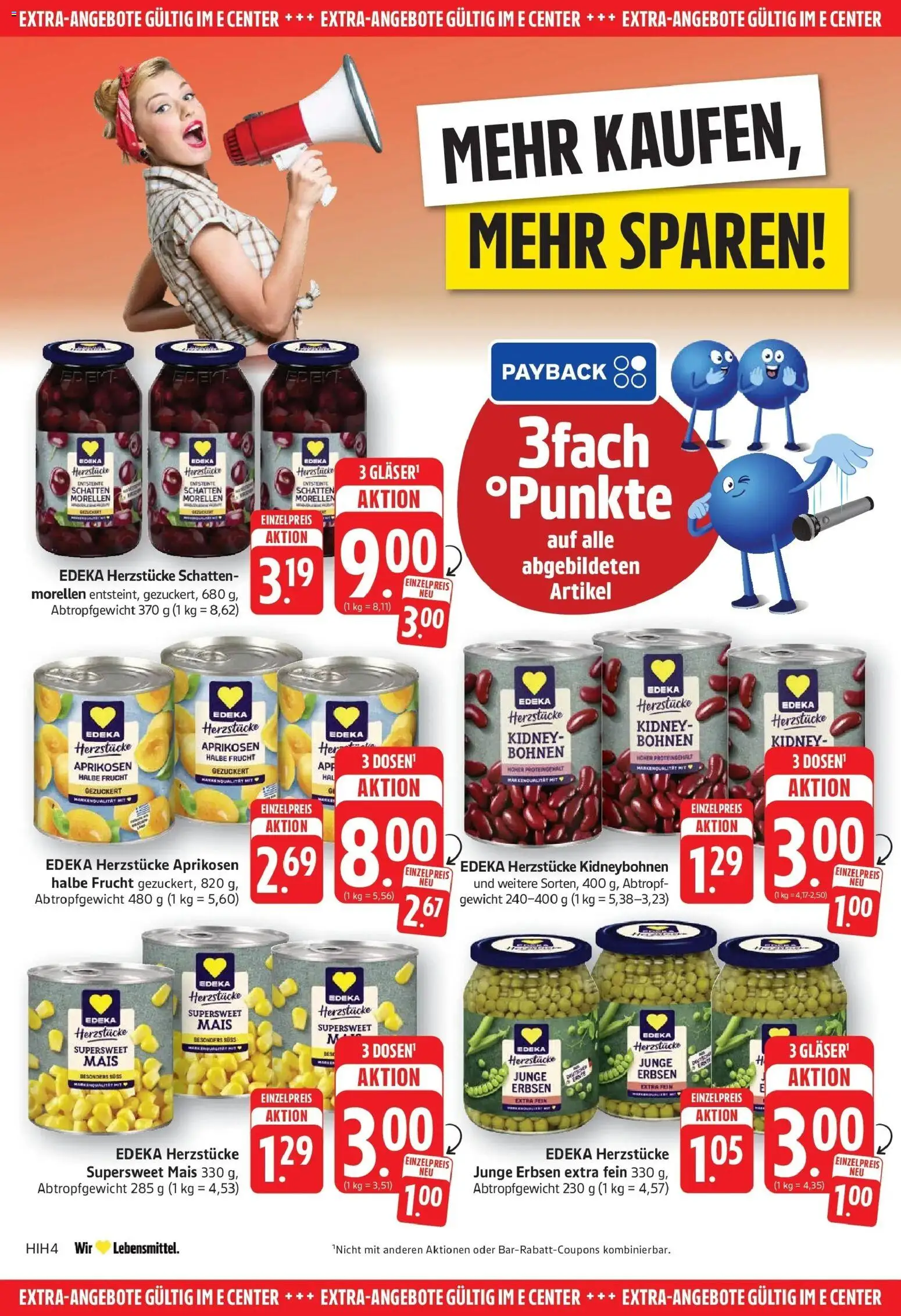 Edeka prospekt Göppingen	 – gültig ab 16.03.2026 | Seite: 28 | Produkte: Gewicht, Erbsen